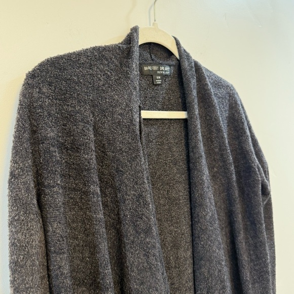Barefoot Dreams Bamboo Chic Lite Calypso
Waterfall Dark Grey Cardigan Size: S/M - Picture 6 of 9